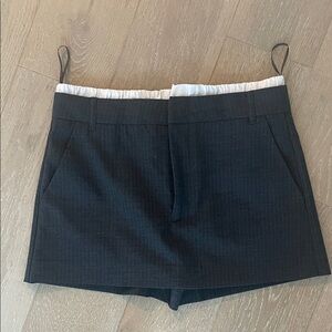 Zara Charcoal Gray Women's Skorts